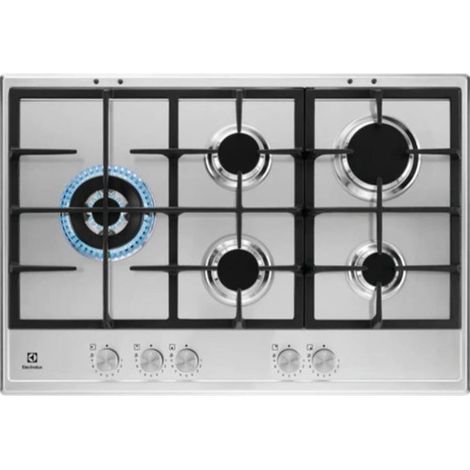 Electrolux KGS7566S2X Edelstahl Integriert 75 cm Gaskochfeld 5 Zone(n)