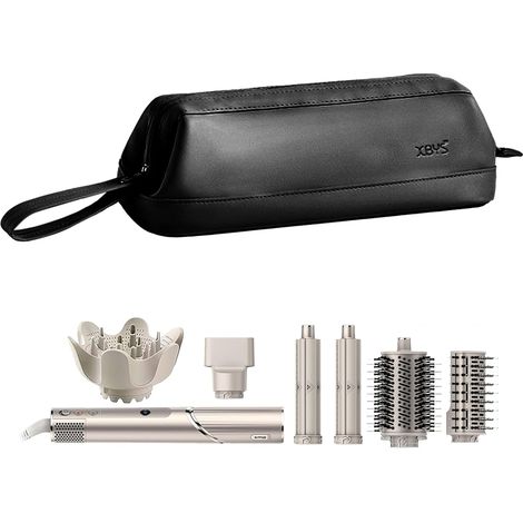 Borsa da viaggio Linpr per Dyson Airwrap/Shark Flexstyle Complete Styler e accessori, custodia da viaggio portatile, custodia impermeabile per asciugacapelli (nero, strato singolo)