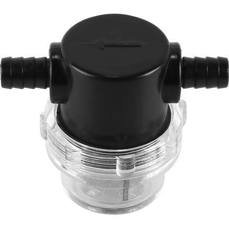 Filtre de pompe à eau 3/8 pouces, filtre de tuyau d'eau, bouchon droit de 10 mm pour filtre de tuyau, contrôleur de niveau d'eau, pulvérisateur (1/5)
