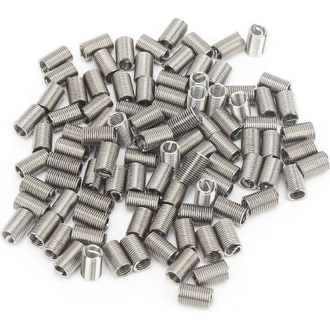 100-teiliges Gewindeeinsatz-Reparaturset mit Kabelschutzhülsen und Befestigungsmaterial M5x0,8x3D (1/4)