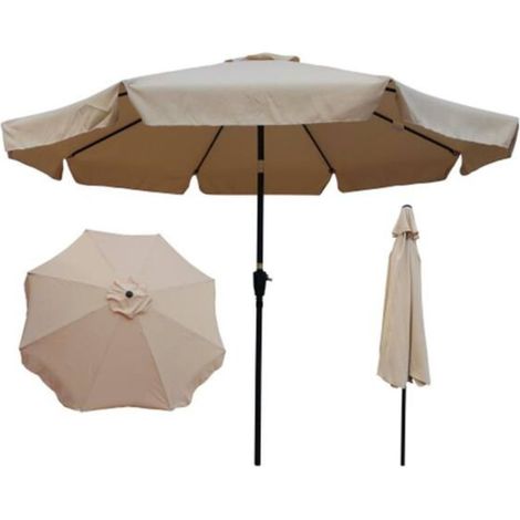 Ombrellone da giardino Cilvani 3x3 modello Avocado - MISURA: 3X3 - COLORE: Ecru