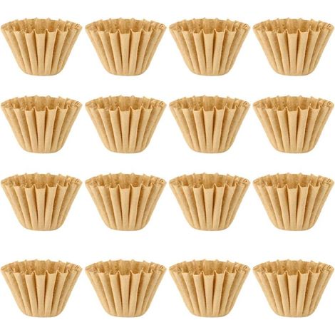 GROOFOO Lot de 100 Filtres à Café en Papier Compatible avec les Cafetières Contessa et Aurora de marque Bartscher (1/4)