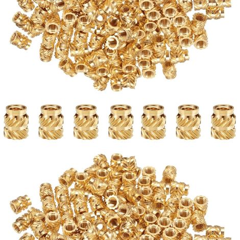 100 pcs inserts filetés laiton thermodurci impression 3D fixation (1/5)