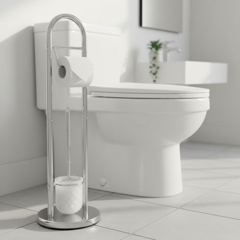 BADfabrik24 Edition One WC-Garnitur, Kurt mit Papierrollenhalter