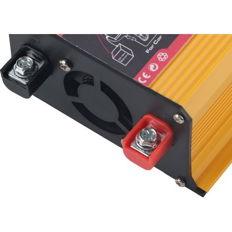 3000-W-Kfz-Wechselrichter mit zwei USB-Anschlüssen, Sinuswelle, DC 12 V – AC 220 V (1/5)