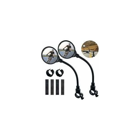 Set mit 2 Fahrradlenkerspiegeln, 360° verstellbare Fahrradlenkerspiegel, Spiegel für Elektroroller, Mountainbike-Spiegel (1/5)