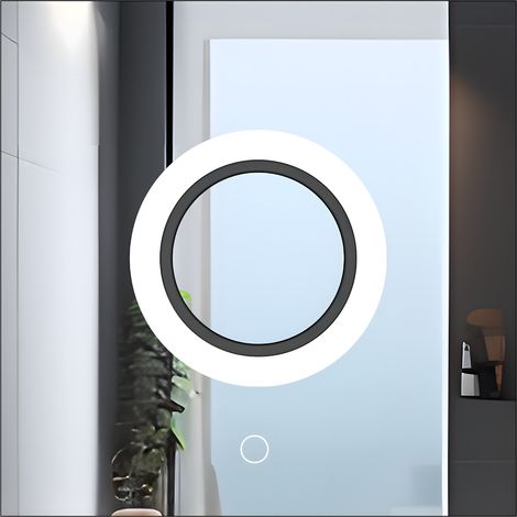REA SPIEGEL LED YH-BL-12 60X60CM TRANSPARENT