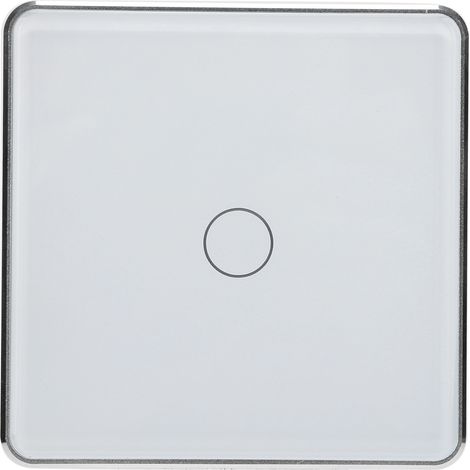 Drahtloser Smart-Touch-Schalter Typ 86 für ZigBee 2,4 GHz, Sprachsteuerung, AC 100–250 V, Monoblock (1/5)