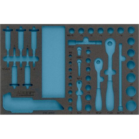 HAZET 2K-Weichschaum-Einlage 163-329L (1/3)