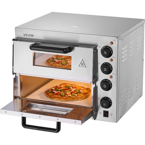 Four à pizza électrique de comptoir pour pizzas de 35,6 cm - la cuisson intérieure et les repas en famille design moderne (1/5)