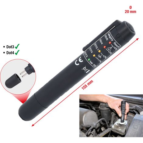 KS TOOLS TESTEUR DE LIQUIDE DE FREIN POUR DOT ET ENV 150.1969 (1/5)