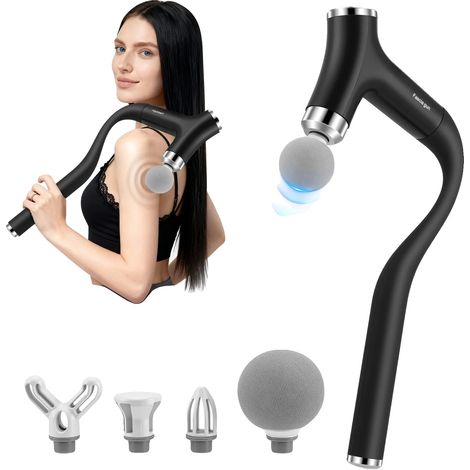 Massagepistole, ergonomisches Design, individuell einstellbare Geschwindigkeitsstufen, A (1/2)