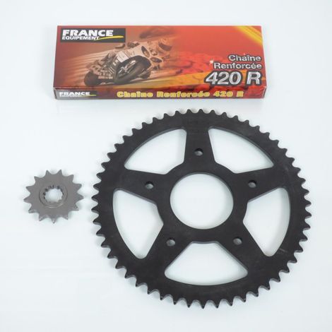 Kit chaîne France Equipement pour Moto Peugeot 50 XR7 2008 à 2012