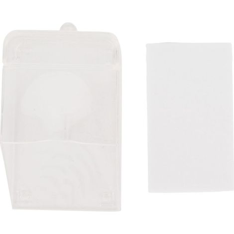 Cache-sonnette en plastique étanche à la pluie et à la poussière pour système de contrôle d'accès et serrure à empreinte digitale CACAZI (1/5)