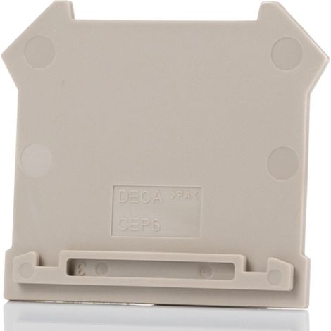 Plaque d'extrémité RS PRO à utiliser avec CDU ( Prix pour Paquet de 5 )
