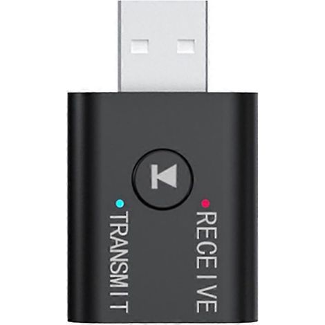 Tragbarer Bluetooth 5.0 Sender/Empfänger mit 3,5-mm-AUX- und USB-Mini-Anschluss (2-in-1) (1/5)