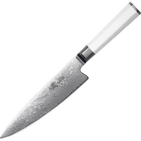 Couteau Cuisine Gyuto de 20 cm en Acier Damas (1/5)