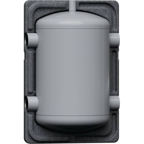 Reflex Storatherm Heat Mini Pufferspeicher H 25, Nenninhalt 25l, 35mm EPP Dämmung, 4 bar, Grau (1/2)