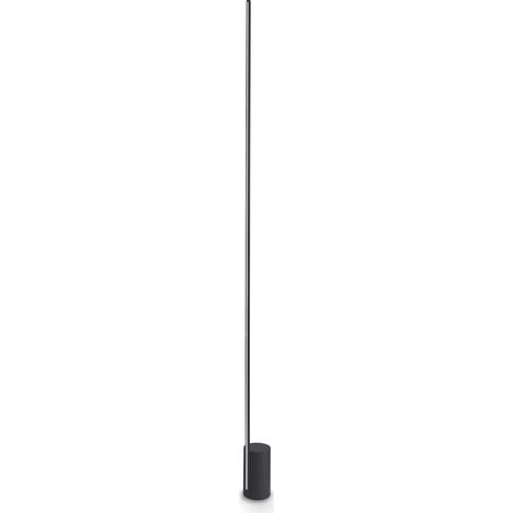 Ideal Lux Lampada da terra Essence 1 luce LED integrato nero metallo