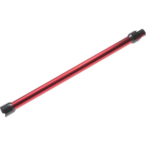 Staubsaugerschlauch – 1 Stück – Aluminium – 35-mm-Anschluss – Kompatibel mit Dyson V10 und V11 – 74 cm, Grau/Rot (1/4)