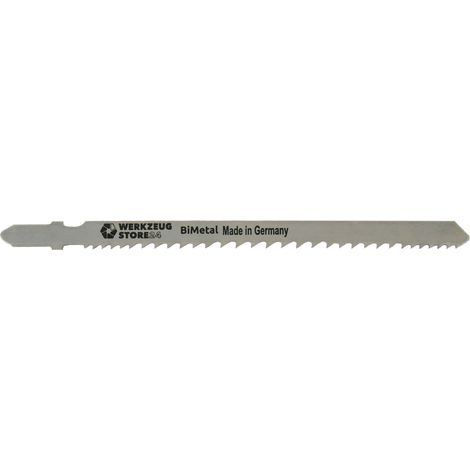 WS24 20x lame de scie sauteuse bi-métal fraisée/avec avoyage GL 132 VL 110 mm droite - WS24-100028