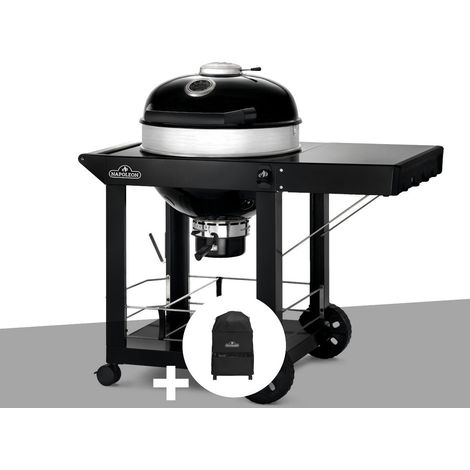 Barbecue à charbon Kettle Pro 57 cm sur chariot + Housse de protection - Napoleon (1/3)