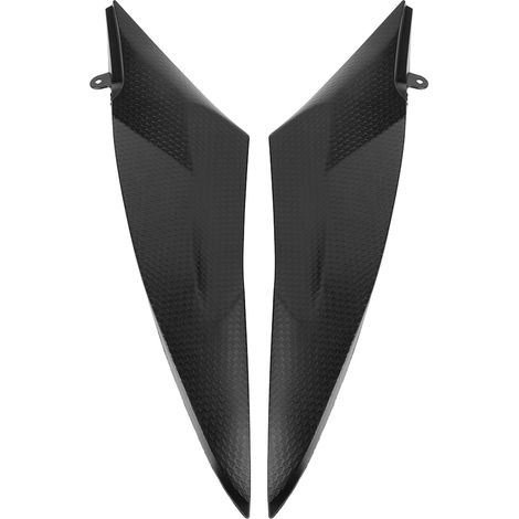 Garniture latérale de réservoir de gaz, couvercle de carburant ABS 2 pièces anti-âge résistant à l'usure pour moto (1/5)