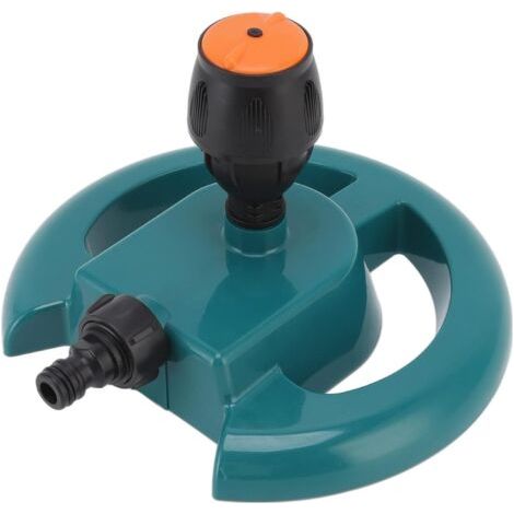BUNTHAUS Gartensprinkler, um 360 Grad drehbarer Rasensprinkler, große Flächenabdeckung, automatisch rotierender Wassersprinkler für Rasengarten-Bewässerungssystem (1/5)