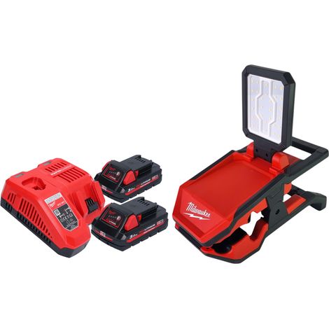 Milwaukee M18 PAL2-302 lámpara sin cable 18 V 2000 lm IP20 + 2x batería recargable 3.0 Ah + cargador