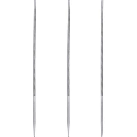 SJLERST 3 pièces limes d'afftage de chane de trononneuse rondes 4mm 5/32in accessoires de tondeuse à gazon (1/5)