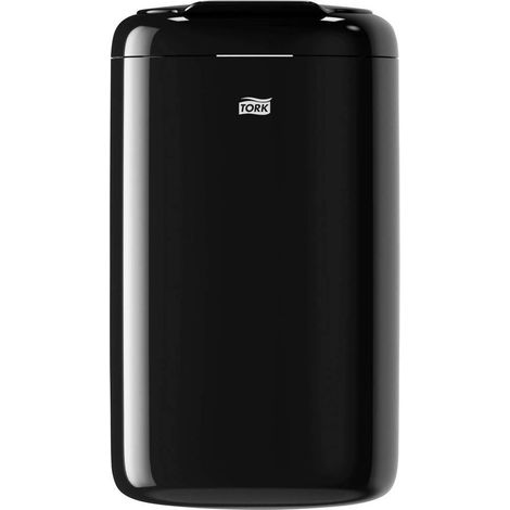 Tork B3 Mini cubo de basura 5 L Negro con Tapa de Cierre Progresivo