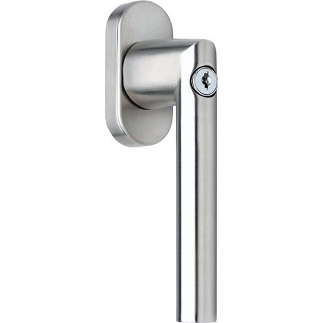 Manilla  de  ventana  VA  ma  20-40mm  en  ángulo,  con  cerradura  DENI