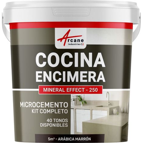 Microcemento cocina: para encimera y suelo de la cocina