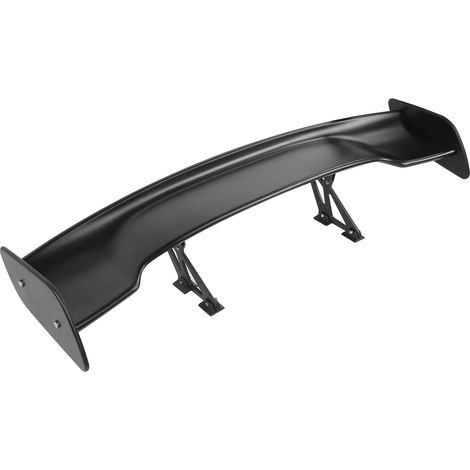 Aileron arrière de coffre style course, becquet GT universel pour berline, finition noir mat