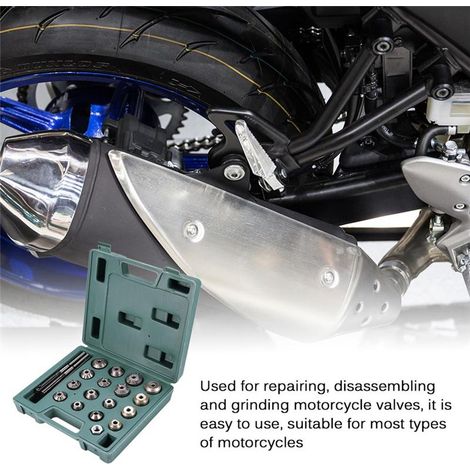 Universal-Ventilsitzreibahle, Motorradreparaturwerkzeug, Hartmetall, Diamantschleifscheibe (1/5)
