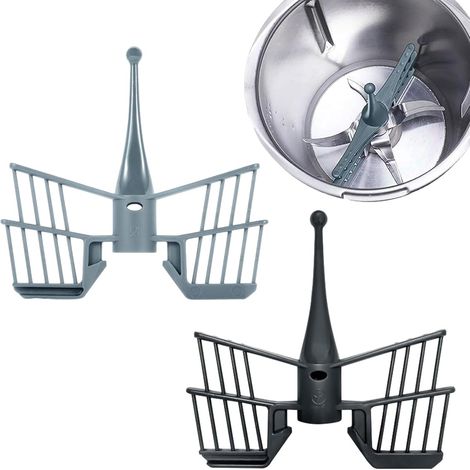 Set di 2 accessori Thermomix per Thermomix TM5 TM6 TM31, accessori, frusta, pezzi di ricambio (nero, grigio) (1/5)