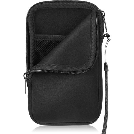 Funda para teléfono móvil, funda tipo calcetín para teléfono móvil, funda de neopreno para teléfono móvil con cordón, funda universal, estuche para teléfono móvil, funda sencilla para teléfonos inteli