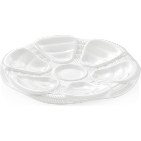 Assiette à huîtres porcelaine Ø 25 cm - Was Germany