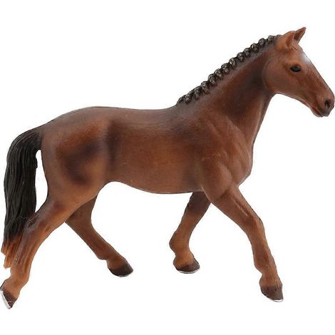 Décorations de maison, figurines de chevaux en plastique, figurines d'animaux miniatures, animaux de la ferme (1/5)
