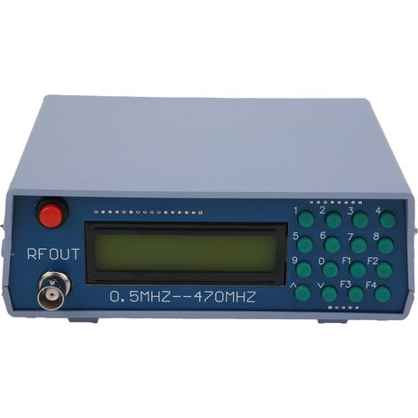 Générateur de signaux RF Radio de conditionnement de source de modulation audio 800Hz 0,5MHZ-470MHZ (1/5)