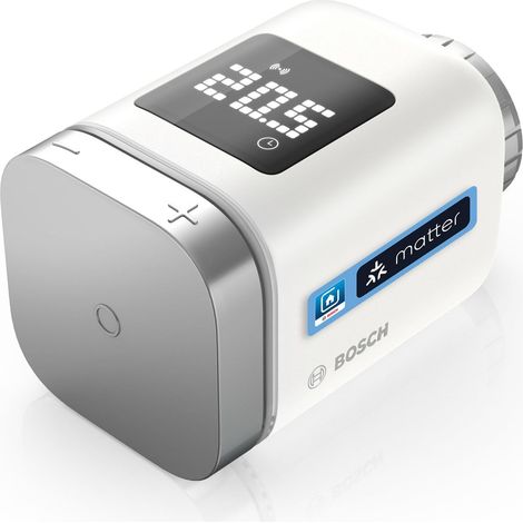 Bosch Termostato per Radiatore II Bianco Connesso (1/5)