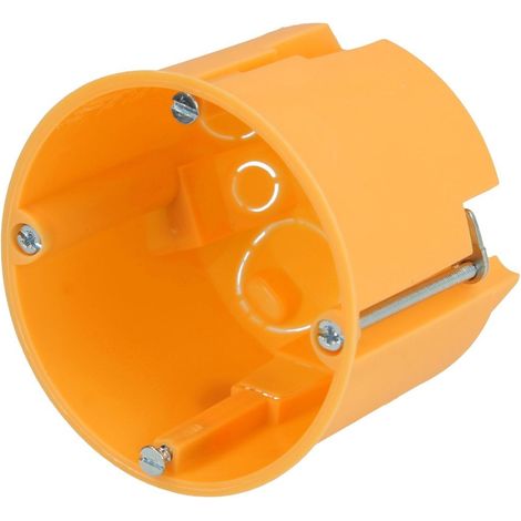F-TRONIC PARED DE LA CAVIDAD-ENTRADA DE ACCESORIOS, 61 MM DE PROFUNDIDAD, DE CONTENIDO: 25, DE COLOUR NARANJA, E117
