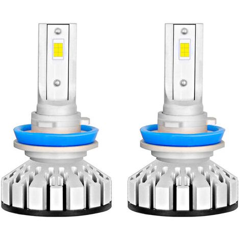 LED-Scheinwerferlampen H11 H8 H9 HB2 9003 6000K 8000LM All-in-One-Umbaulicht-Kit für Kofferraum-SUV - H11 H8 H9 (1/5)