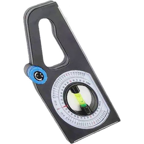 Tragbarer Neigungsmesser mit Neigungsmesser, multifunktionaler horizontaler Winkelmessung, nichtmagnetischer Gradientennivellierer, 0,33 kg / 11,6 oz. (1/5)