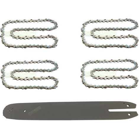 35 cm (14") / 1,3 mm / 3/8" / 50 MLN guide-chaîne + 4 X chaîne pour Stihl 021 MS 210 (1/5)