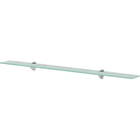 Floating Shelf Glass 100x10 cm 8 mm vidaXL