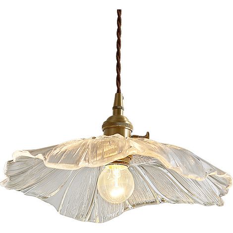 Suspension de chevet en cristal Lotus Leaf (1/4)