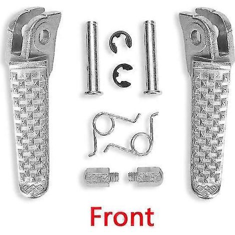 Fußrasten für Honda CBR, CBR600RR, 1000RR, 954, 600F4I, 1000R, F5, 929 Motorrad, Fahrer/Beifahrer, vorne/hinten, Pedale, CBR RR – vorne