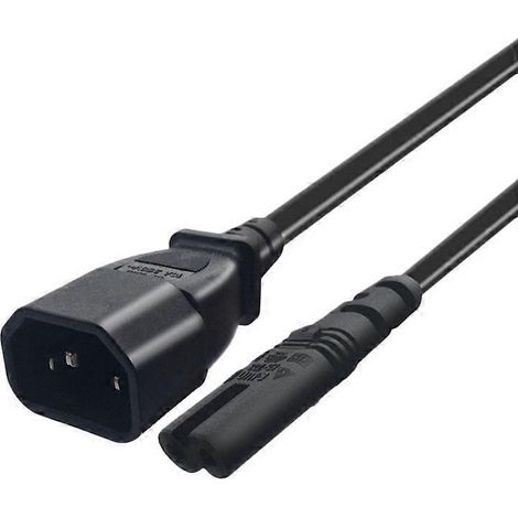 Câble adaptateur convertisseur mâle vers femelle C7 pour PDU UPS Kettle (2,0 m) (1/5)