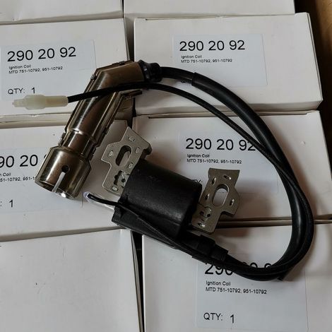MTD 751-10792, 951-10792 Zündspule, Zündspule, Hochspannungstransformator, Zünder, geeignet für MTD Rasenmäher. (1/3)